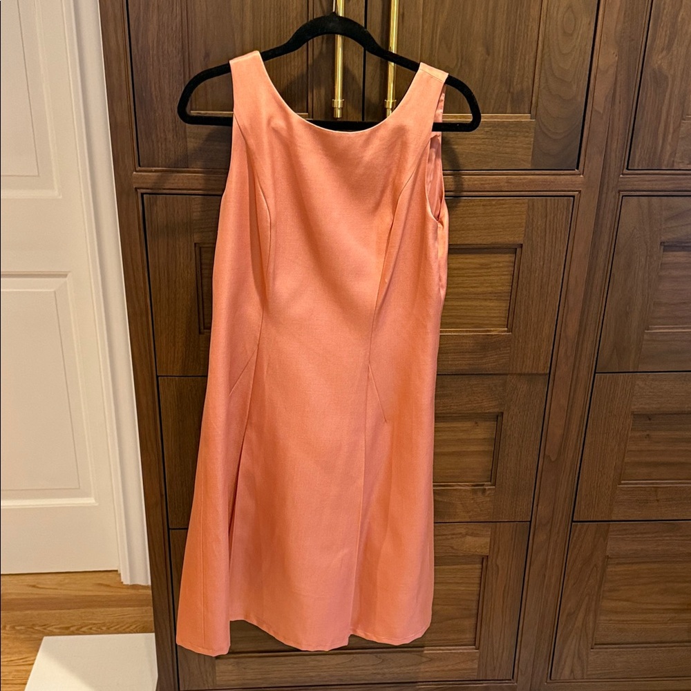 Talbots Coral Sleeveless Dress